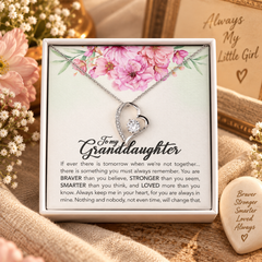 Brave Granddaughter - Forever Love Necklace