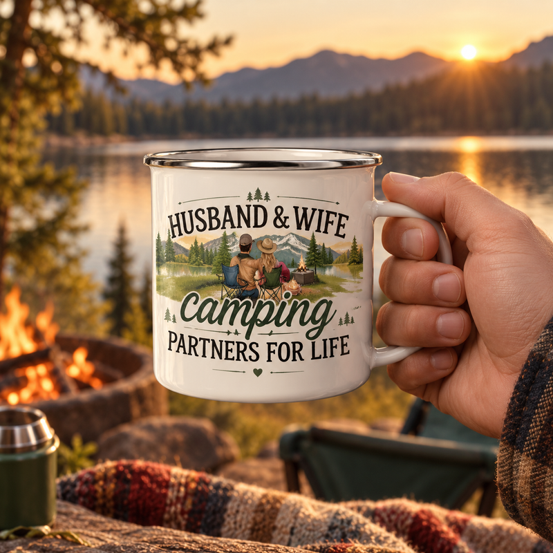 Camping Partners For Life - Camping Mug