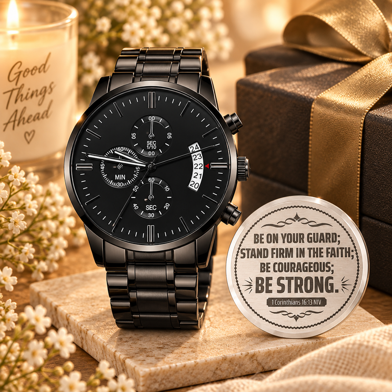 Be on Your Guard (1 Corinthians 1613 NIV) – Men's Watch