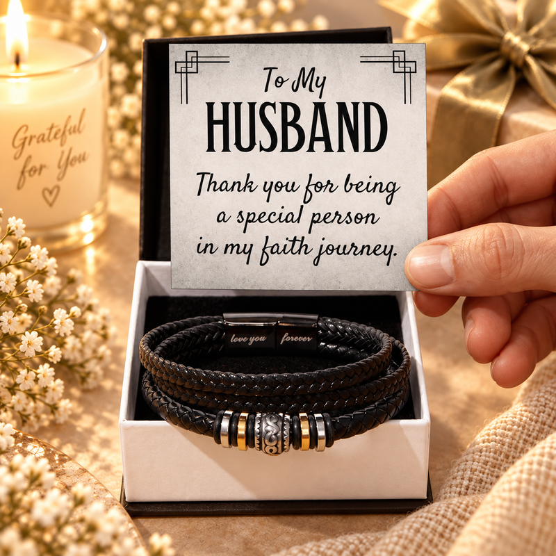 Being Special - Men's Leather Bracelet