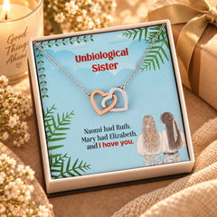 Best Friends - Interlocking Hearts Necklace